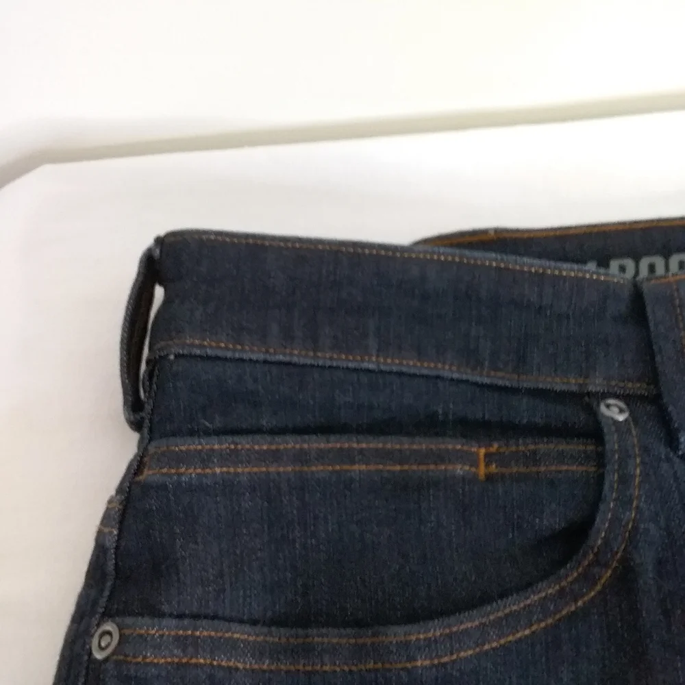 SOLD Duluth Trading NWOT Men's Indigo Ballroom Double Flex Slim Fit Jeans 36x32 - Picture 4 of 14